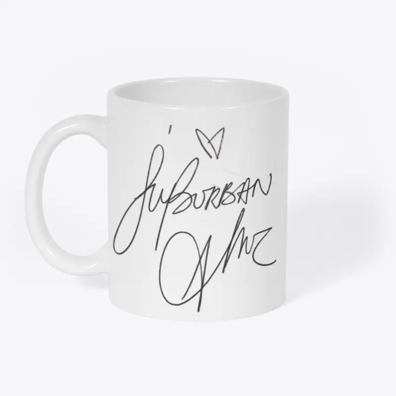 SUBURBAN AMZ AUTOGRAPH MUG